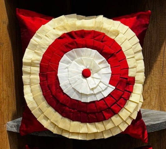 Monochrome Orbit Cushion Cover