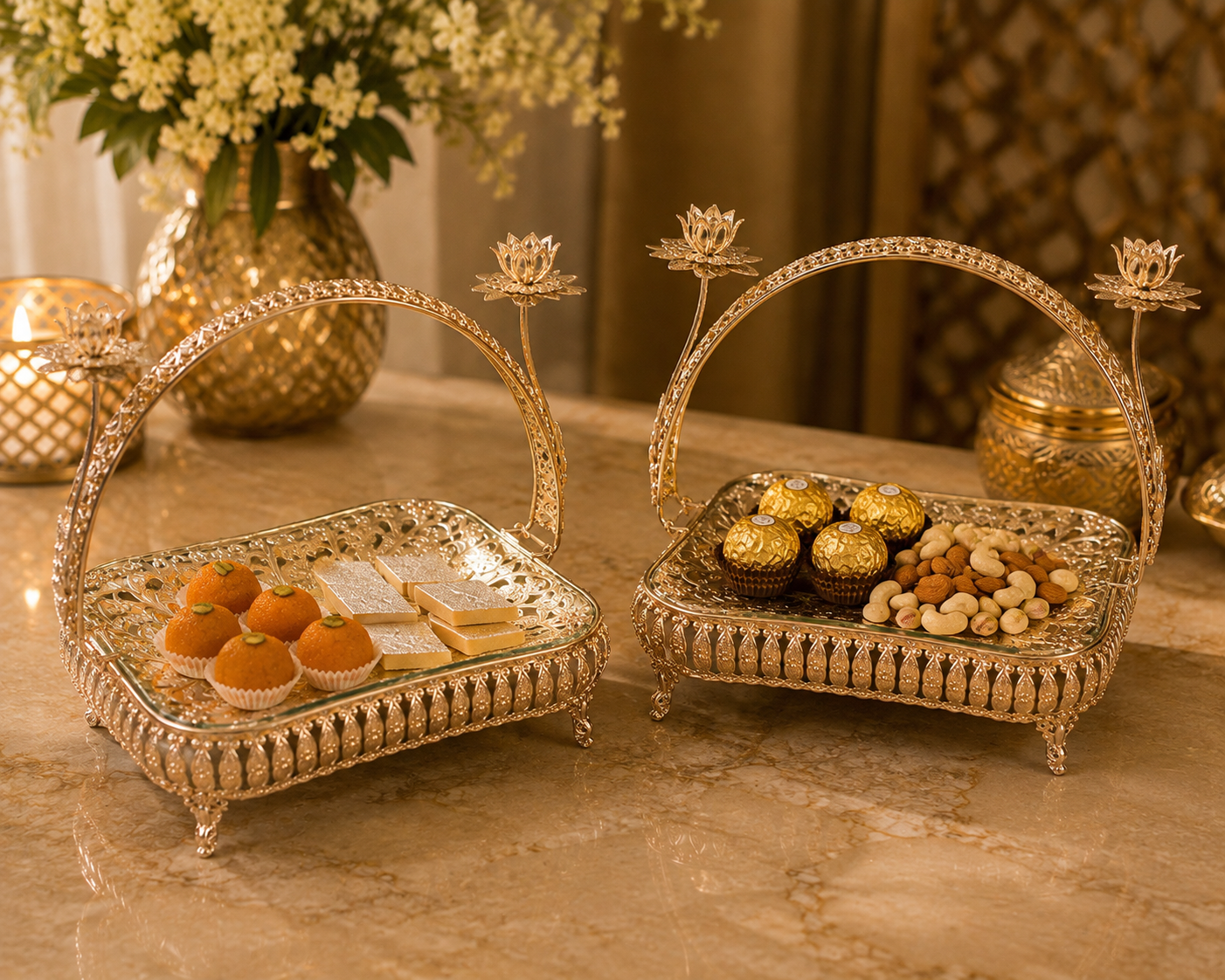 Lotus Arch Serveware