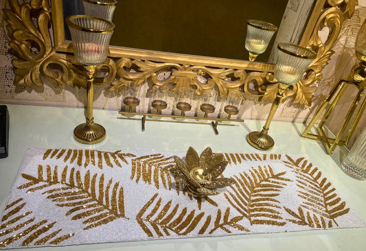 Gold Leaf Table Runner