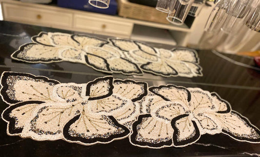 Butterfly Cut-work Table Runner