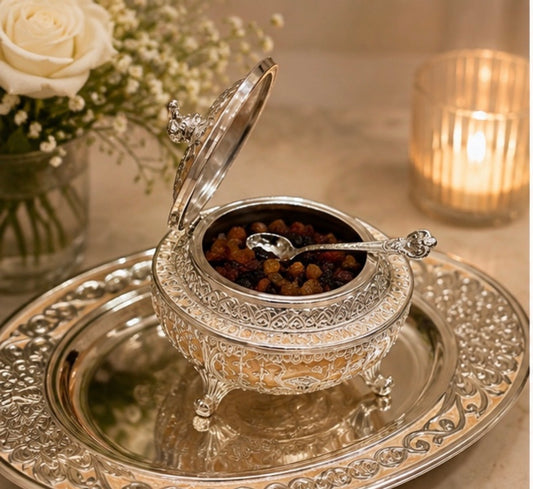 Heritage Mukhwas/Dryfruit Set - Amber