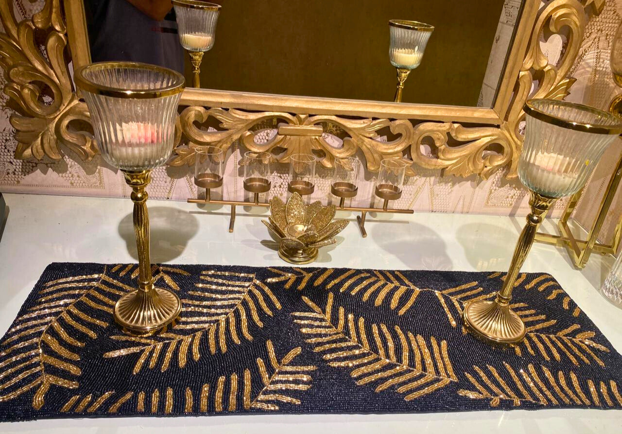Gold Leaf Table Runner