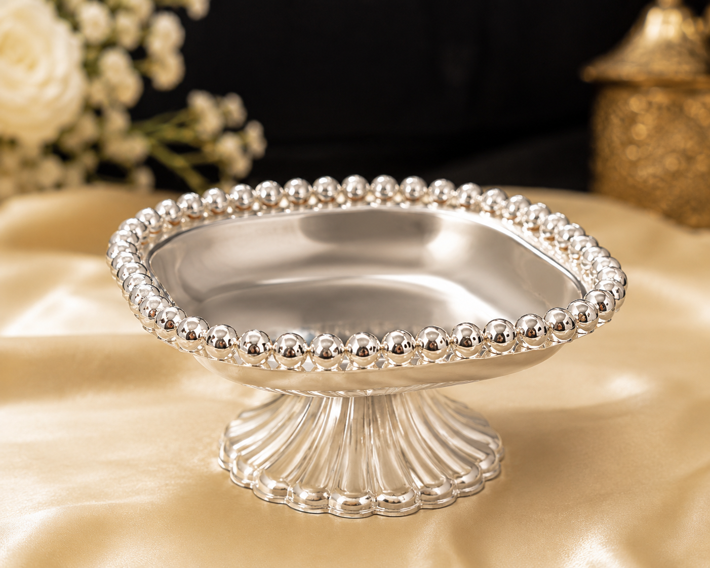 Pearl Rim Bowl - Square