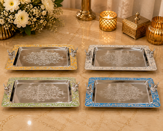 Heritage Peacock Serving Tray
