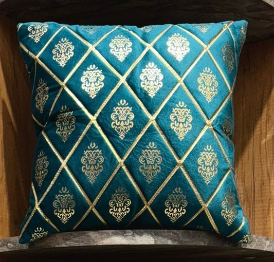Heritage Diamond Foil Cushion Cover