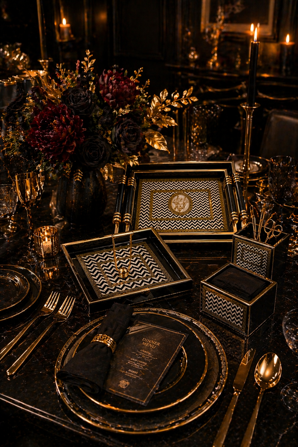 The Midnight Luxe Set of 4
