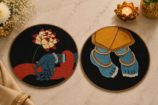 Divya Kamal Beaded Mat