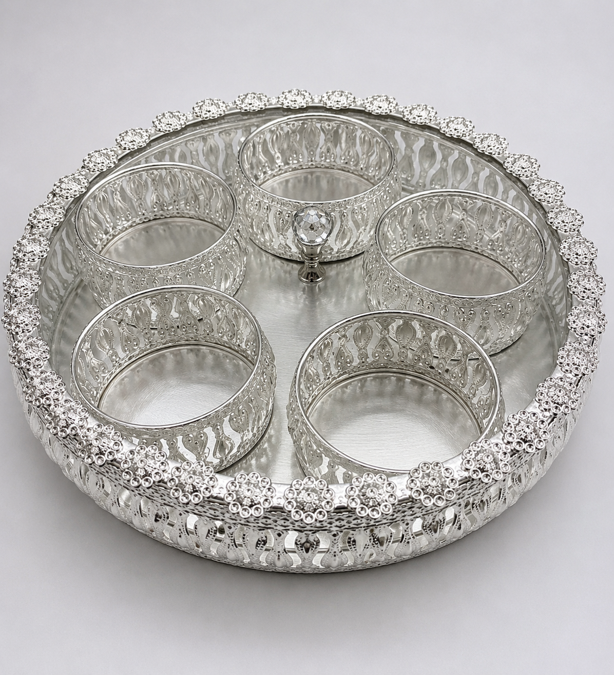 Royal Silver Dryfriut Box