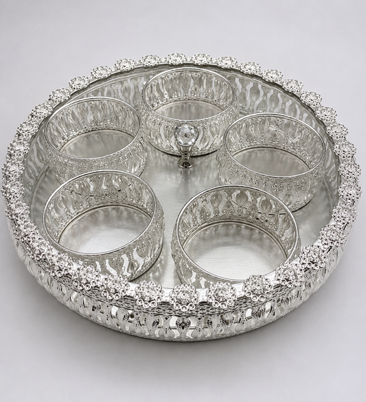 Royal Silver Dryfriut Box