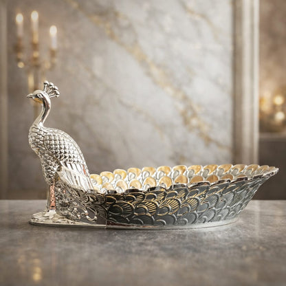 German Silver Peacock