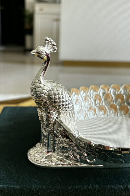 German Silver Peacock