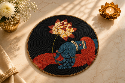 Divya Kamal Beaded Mat