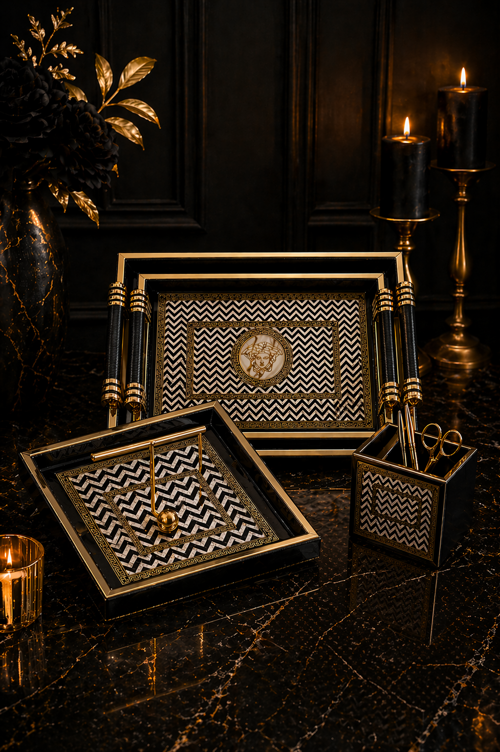 The Midnight Luxe Set of 4