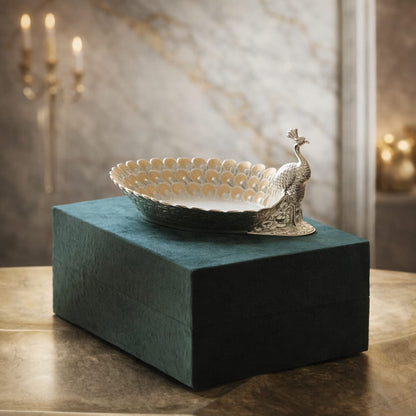 German Silver Peacock