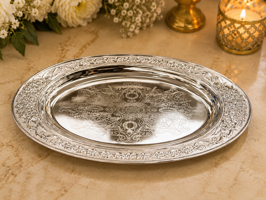 Enamel Heritage Serving Tray
