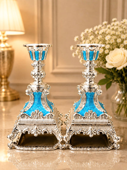 Azure Royal Candle Sticks