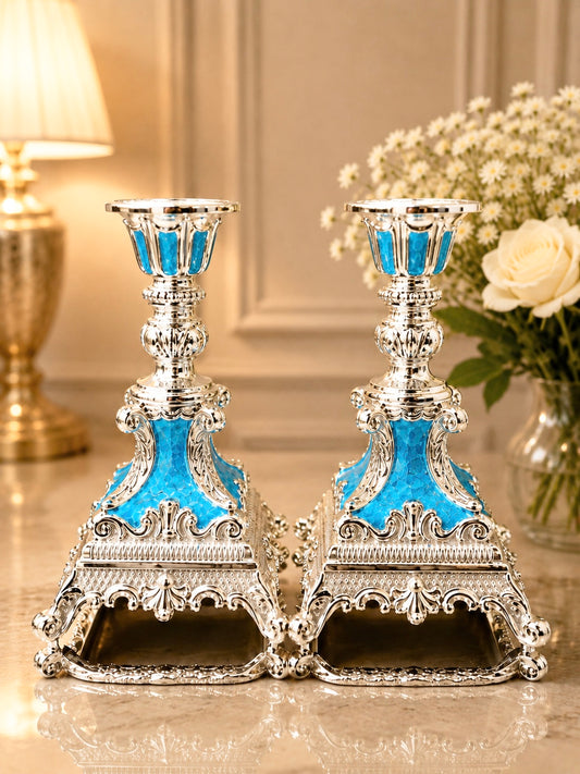 Azure Royal Candle Sticks