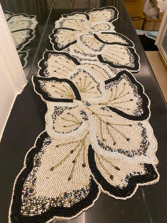Butterfly Cut-work Table Runner