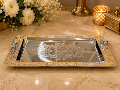 Heritage Peacock Serving Tray