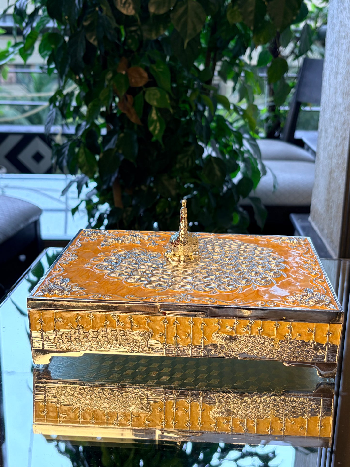 Amber Peacock Giftbox