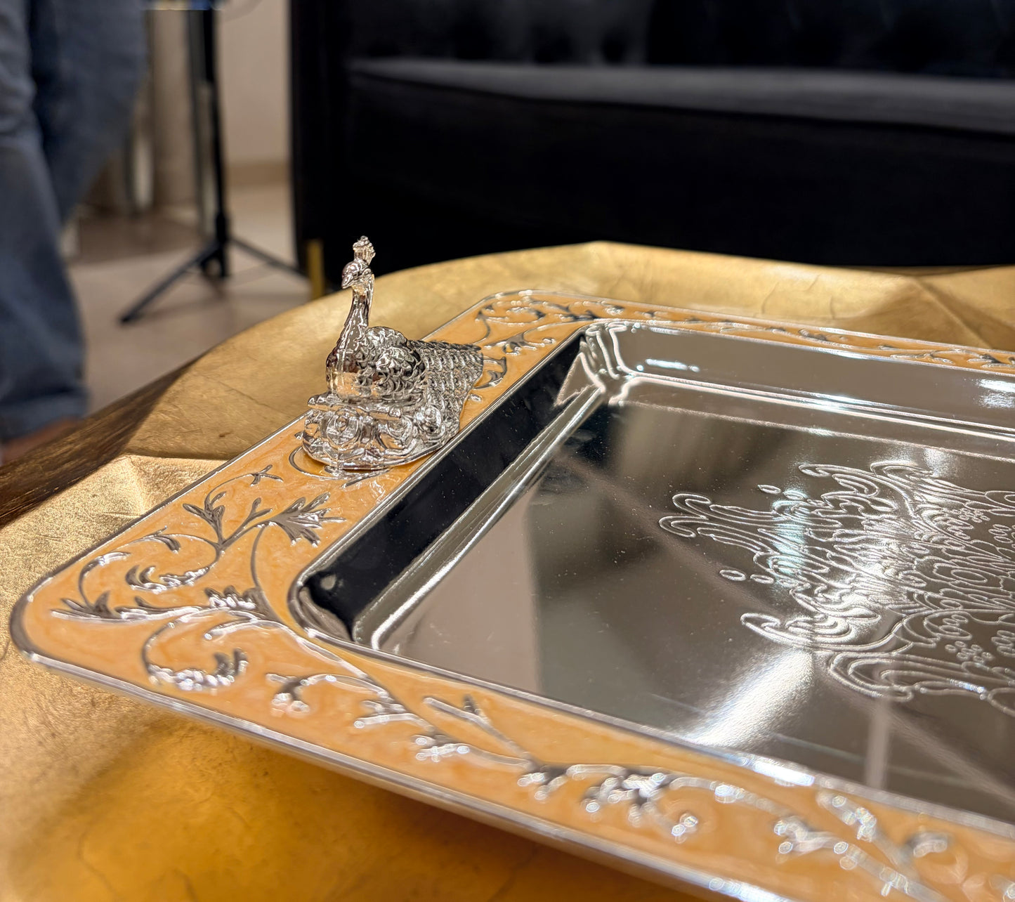 Heritage Serving Tray Enamel