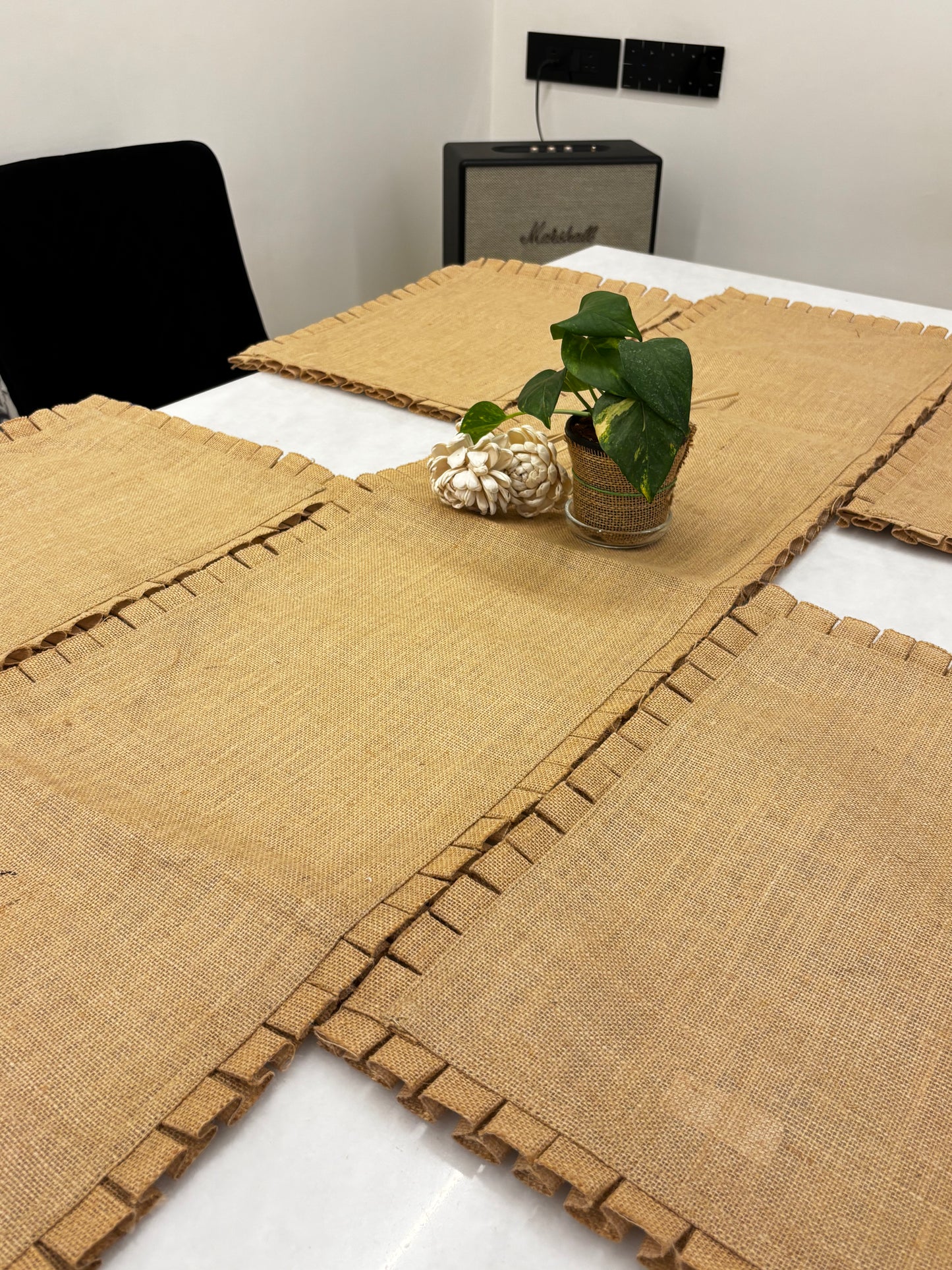 Rustic Weave Table Runner & Placemat Set