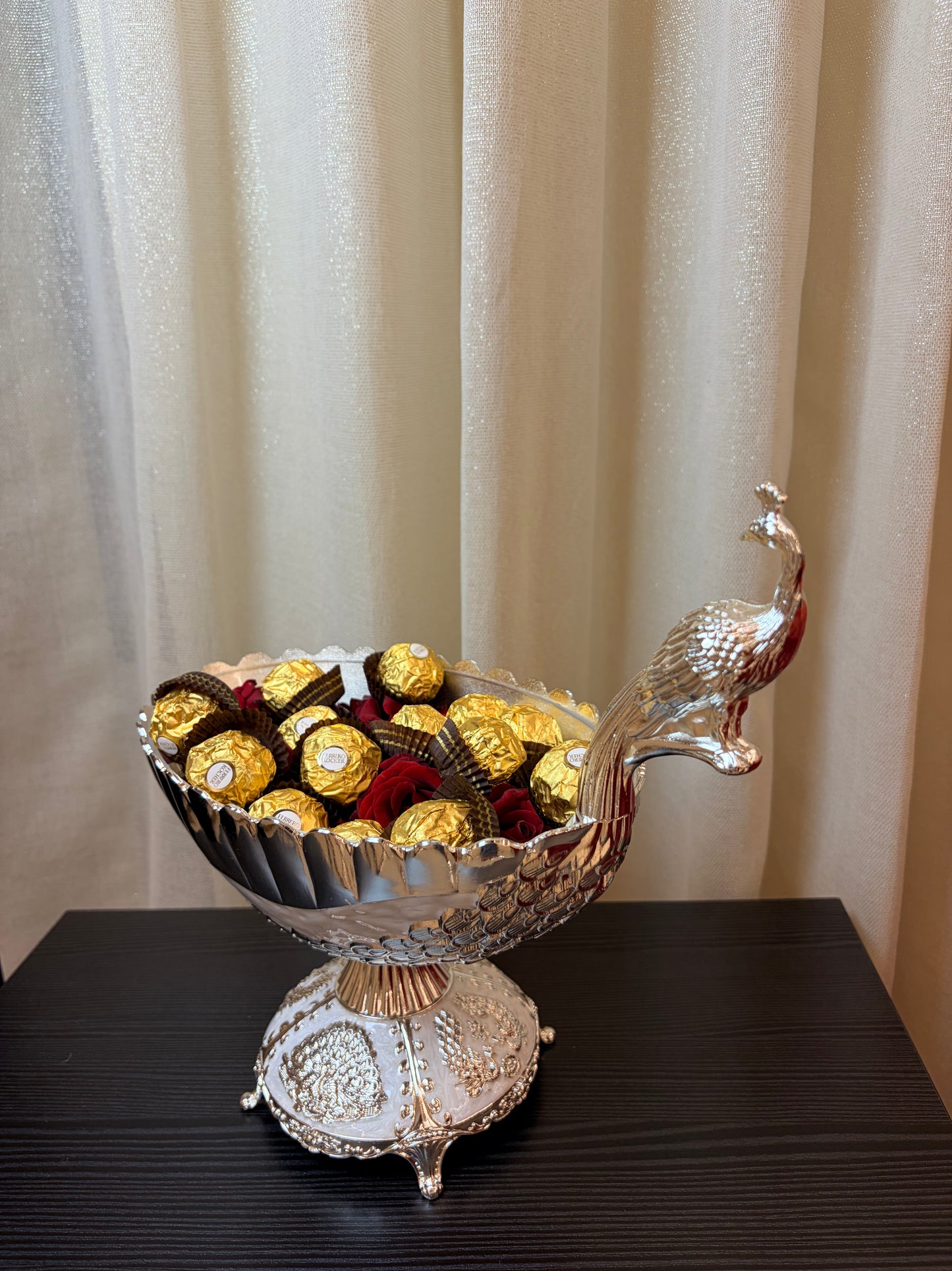 Imperial Peacock Center piece