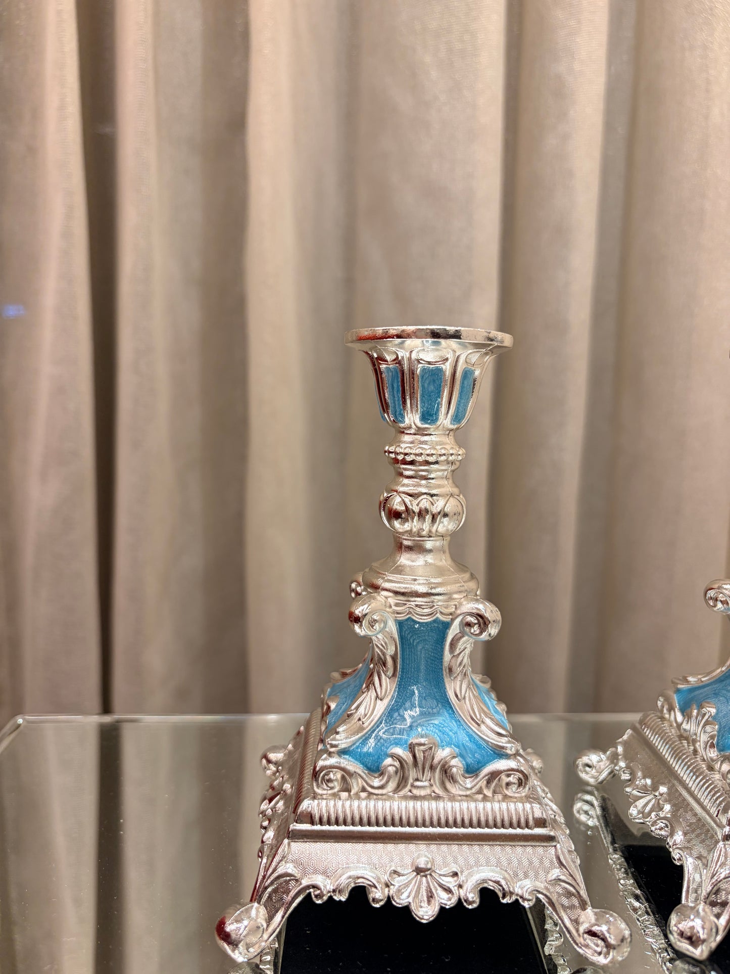 Azure Royal Candle Sticks