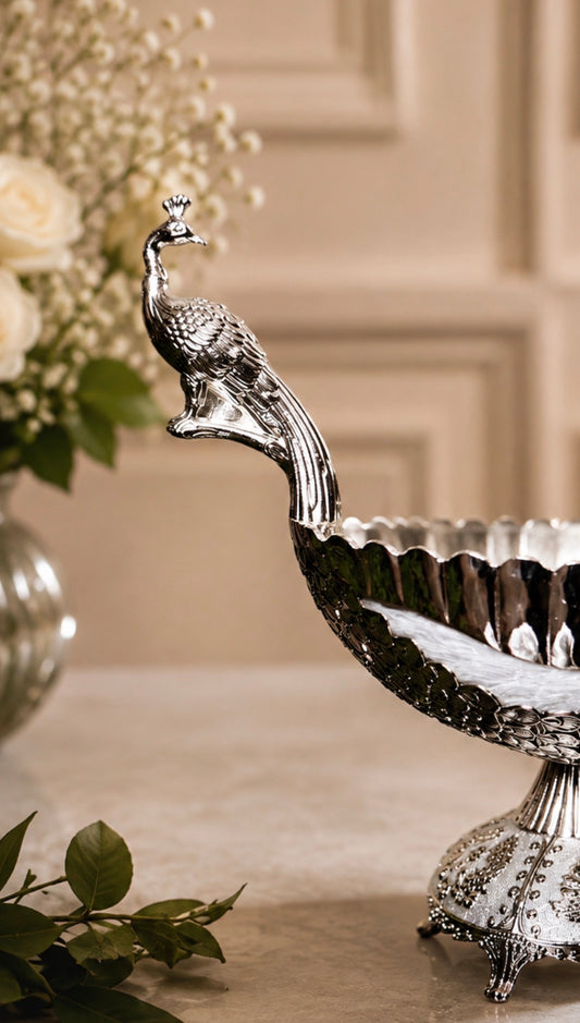 Imperial Peacock Center piece