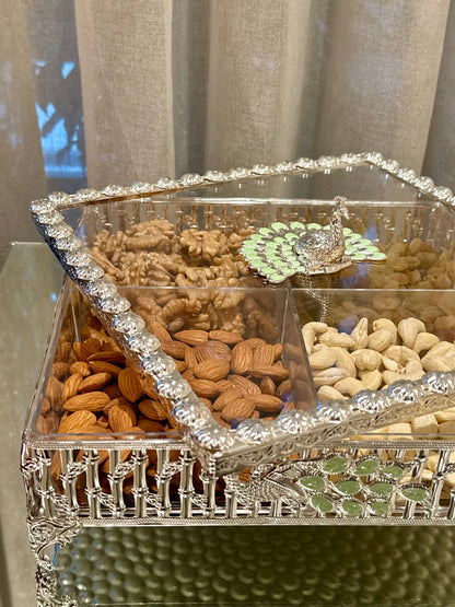 Royal Peacock Dry Fruit Chest