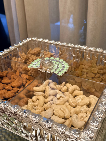 Royal Peacock Dry Fruit Chest