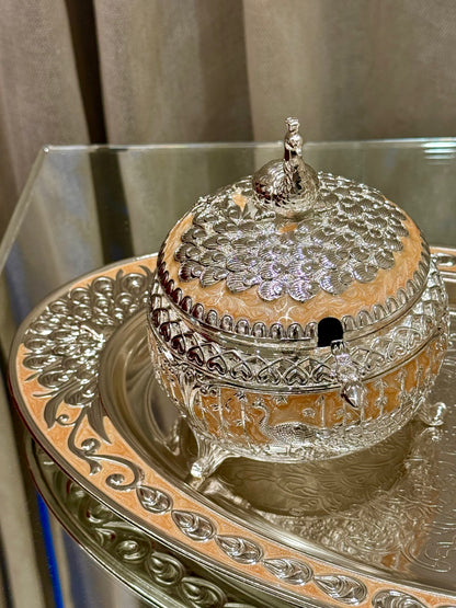 Heritage Mukhwas/Dryfruit Set - Amber