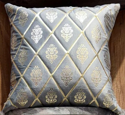 Heritage Diamond Foil Cushion Cover