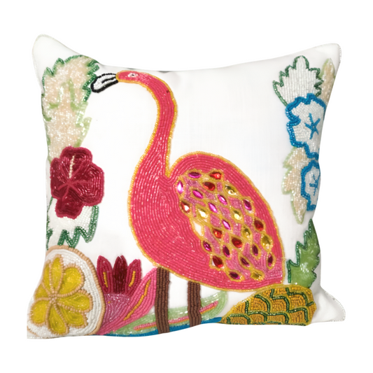 Handmade Swan Cushion Covers