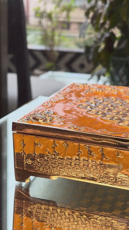 Amber Peacock Giftbox