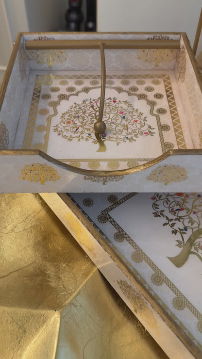Tree of Life Heritage Tray Set of 4