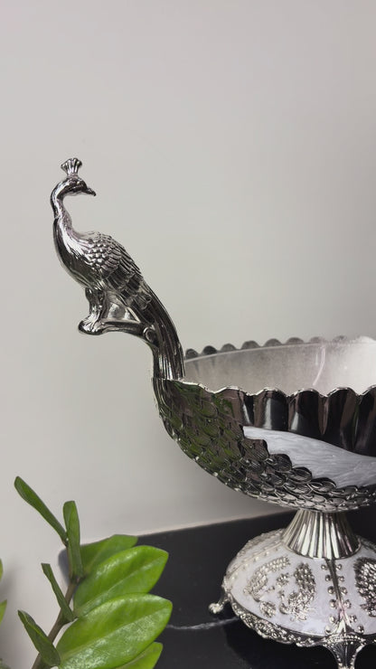 Imperial Peacock Center piece